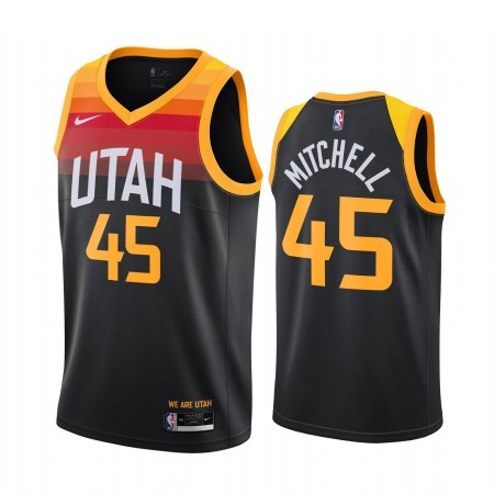 NBA Utah Jazz Trikot Donovan Mitchell 45 2020-21 City Edition Swingman - Herren